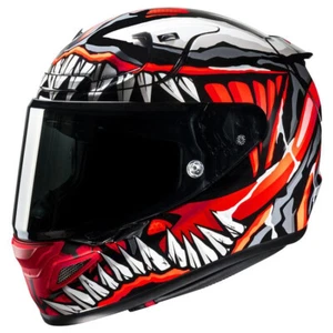 HJC RPHA 1 MARVEL VENMON Motorcycle Helmet - Picture 1 of 3