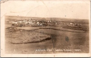 1922 Birds Eye Grass Range Montana Real Photo Postcard RPPC JD21 - Picture 1 of 2