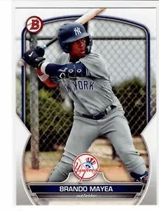 Brando Mayea New York Yankees 2023 Bowman Draft - Bild 1 von 2