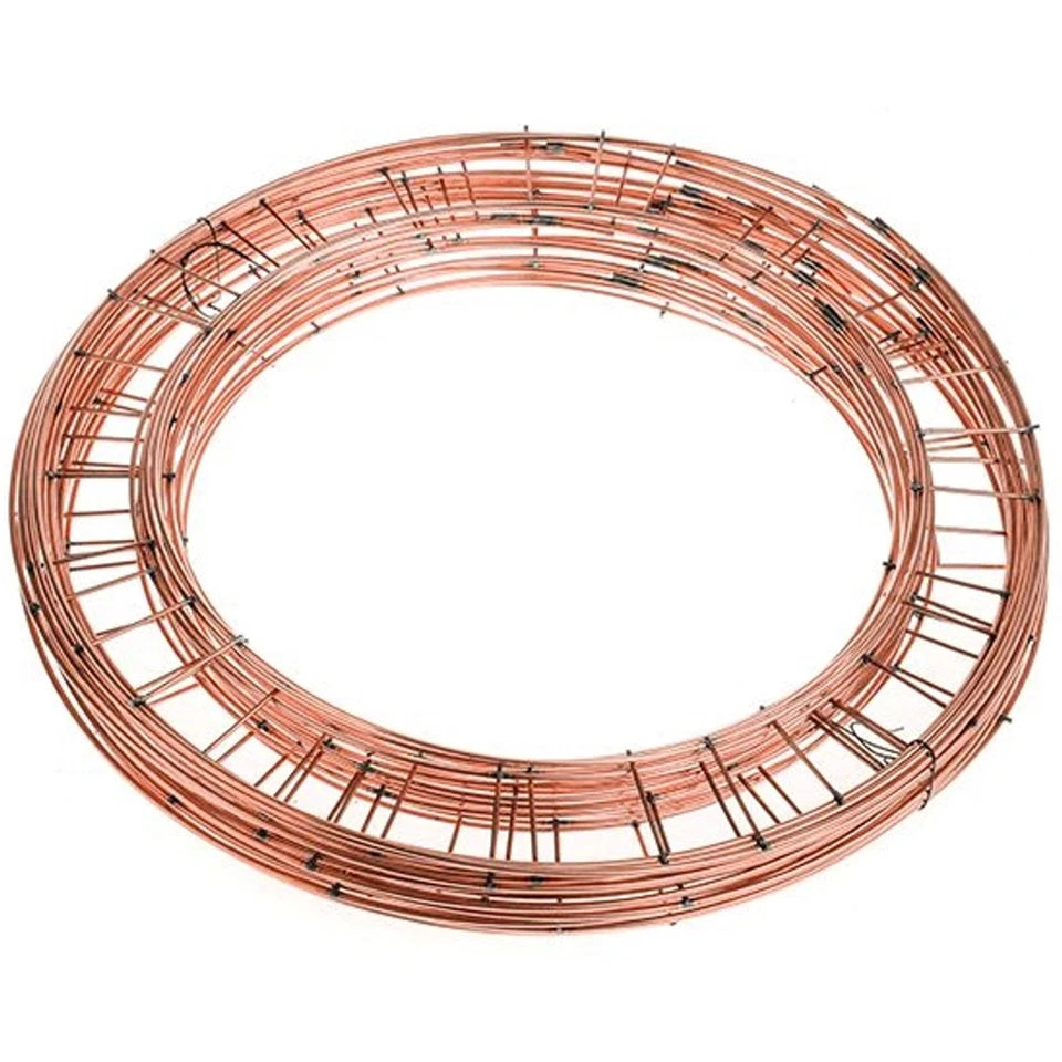 12" 30cm Flat Wire Wreath Making Ring Copper Frame - image 1 of 3