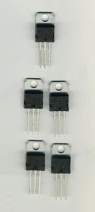 LOT DE 5 REGULATEURS +15V / 1,5A: L7815CV / LM7815 / L7815 TO220 - Picture 1 of 1
