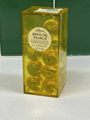 Cuentas de aceite de baño vintage Delagar perlas madreselva SELLADAS Foto 1 de 4