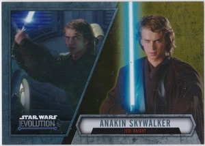 STAR WARS 2016 TOPPS EVOLUTION GOLD PARALLEL INSERT #3 ANAKIN SKYWALKER 04/50 - Picture 1 of 2