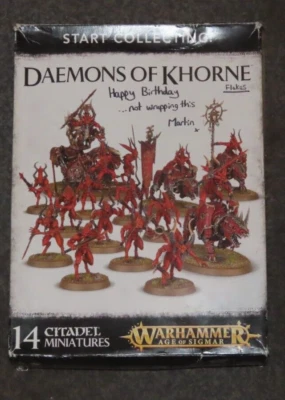 Start Collecting! Daemons of Khorne Games Workshop New Warhammer Age of Sigmar - Image 1 of 4