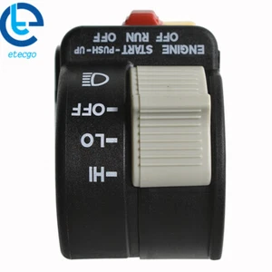 Faro interruptor de parada de arranque del manillar izquierdo para Polaris Sportsman 500 1999-2001 - Imagen 1 de 8