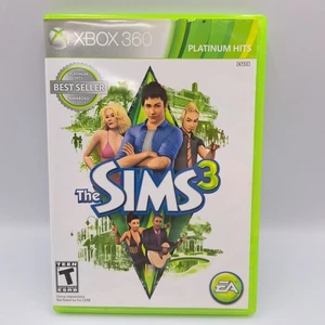 The Sims 3 - Microsoft Xbox 360 Platinum Hits Clean Disc - Picture 1 of 3