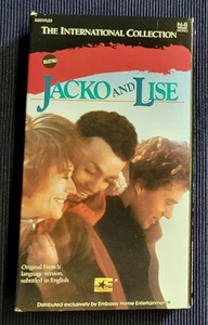 Jacko and Lise (VHS, 1987 Embassy Home Entertainment) - Picture 1 of 6