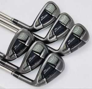 Callaway ROGUE PRO BLACK Irons #5-9,Pw(6Clubs)/ATTAS Carbon/Flex:Stiff - Picture 1 of 10