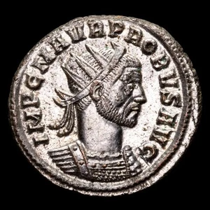 *Lucernae* Probus Antoninianus FIDES MILIT / XXIЄ Rome 276-282 A.D. - Picture 1 of 5