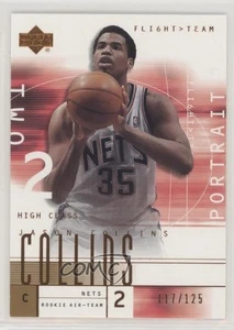 Equipo de vuelo Upper Deck 2001 cobre/125 Jason Collins (retrato) #123 novato radiocontrol - Imagen 1 de 3