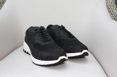 Neil Barrett Hombre Retro Urbano Corredor Talla IT44 Negro Nuevo con Etiquetas Foto 1 de 4