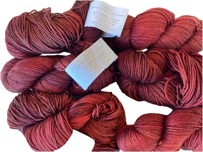 MADELINETOSH TOSH DK HAND DYED MERINO WOOL YARN in SEQUOIA, 6 Skein  Lot - Image 1 of 4
