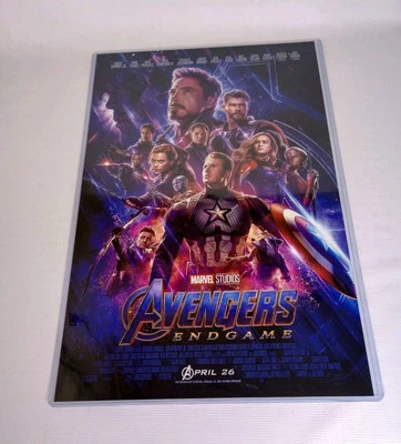 Avengers Endgame Movie Poster 12"x18" In Plastic Protector - image 1 of 4