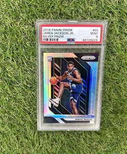 2018-19 Prizm Jaren Jackson Jr. Silver Prizm Rookie Card RC #66 PSA 9 Grizzlies - Picture 1 of 2