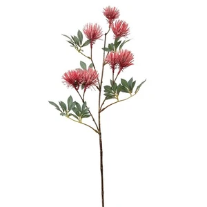 Künstliche rote Distel Spray - Box von 2 - 30,5" lang - Bild 1 von 2