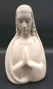 Jardinera de cerámica vintage Herman J. Kleiner ORIGINAL 1949 Madonna Virgen María - Imagen 1 de 19