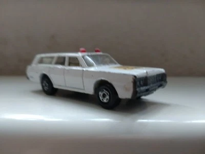 MATCHBOX LESNEY SUPERFAST MERCURY COMMUTER POLICE CAR 1971 NO.55 #329 - Image 1 of 4