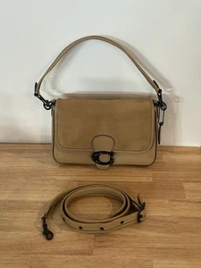 Echte Coach weiche Tabby Schultertasche C5262 Leder hellbraun - Bild 1 von 9