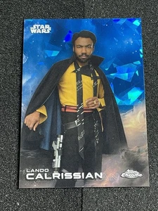 2025 Topps Chrome Sapphire Star Wars #78 Lando Calrissian B - Picture 1 of 2