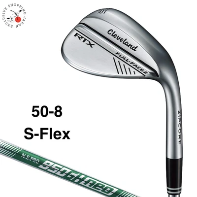 Cleveland RTX FULL-FACE 2 Wedge Club 50-8 N.S.PRO 950GH neo Steel Shaft S-Flex - Image 1 of 4