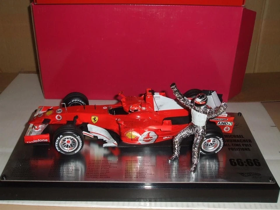 Mattel Hot Wheels Ferrari F1 248 Schumacher San Marino GP 1/18 Limited Edition - Immagine 1 di 4