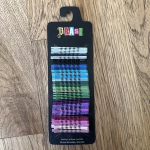 Brash Confezione 57 Spille Colorate Glitter Bobby Per Styling Capelli LEGGI - Foto 1 di 4