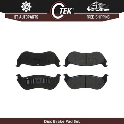 Для 2002-2005 Mercury Mountaineer | Центральные задние дисковые тормозные колодки | керамические - Изображение 1 из 4