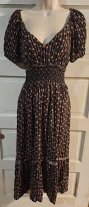 Maxikleid Dex Blumen XS Junior Puffärmel - Bild 1 von 2
