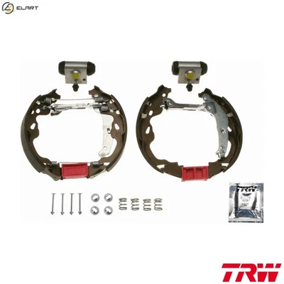 BRAKE SHOE SET GSK1152 FOR PEUGEOT TOYOTA CITROEN CFB /CFA 1.0L 3cyl 107 1.4L C1 - Image 1 of 4