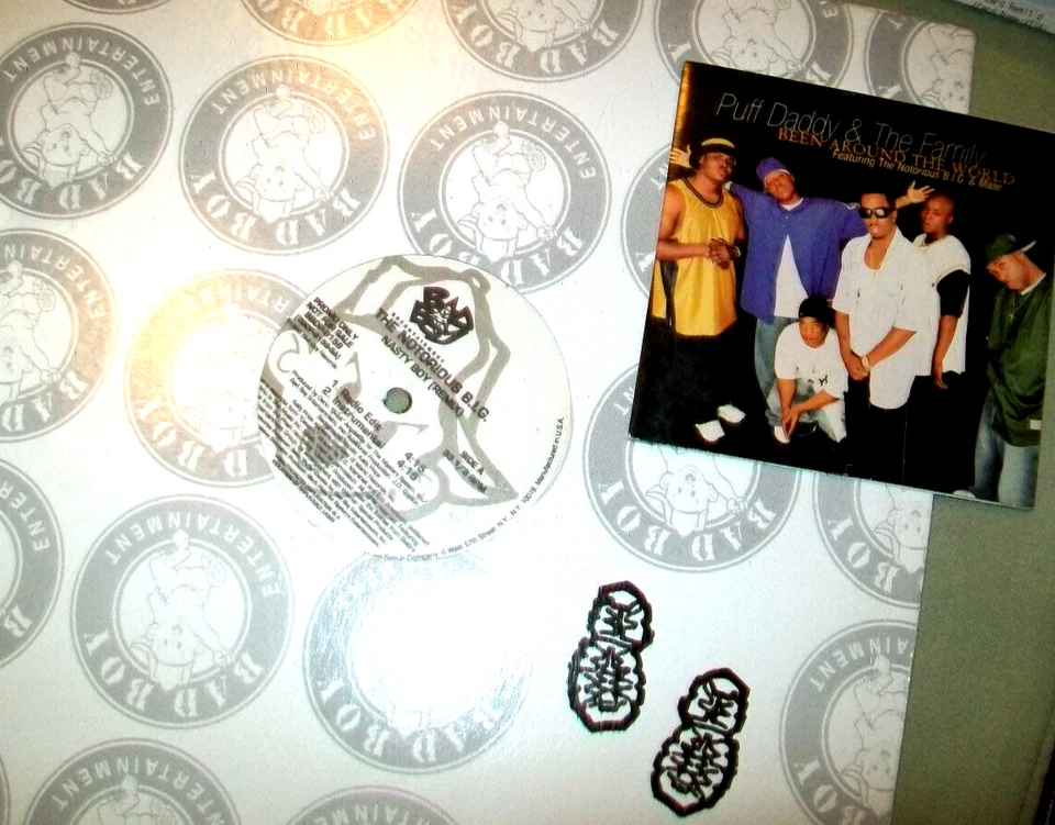 The Notorious B.I.G. PROMO VINYL / CD LOT World Nasty Boy - Image 1 of 1