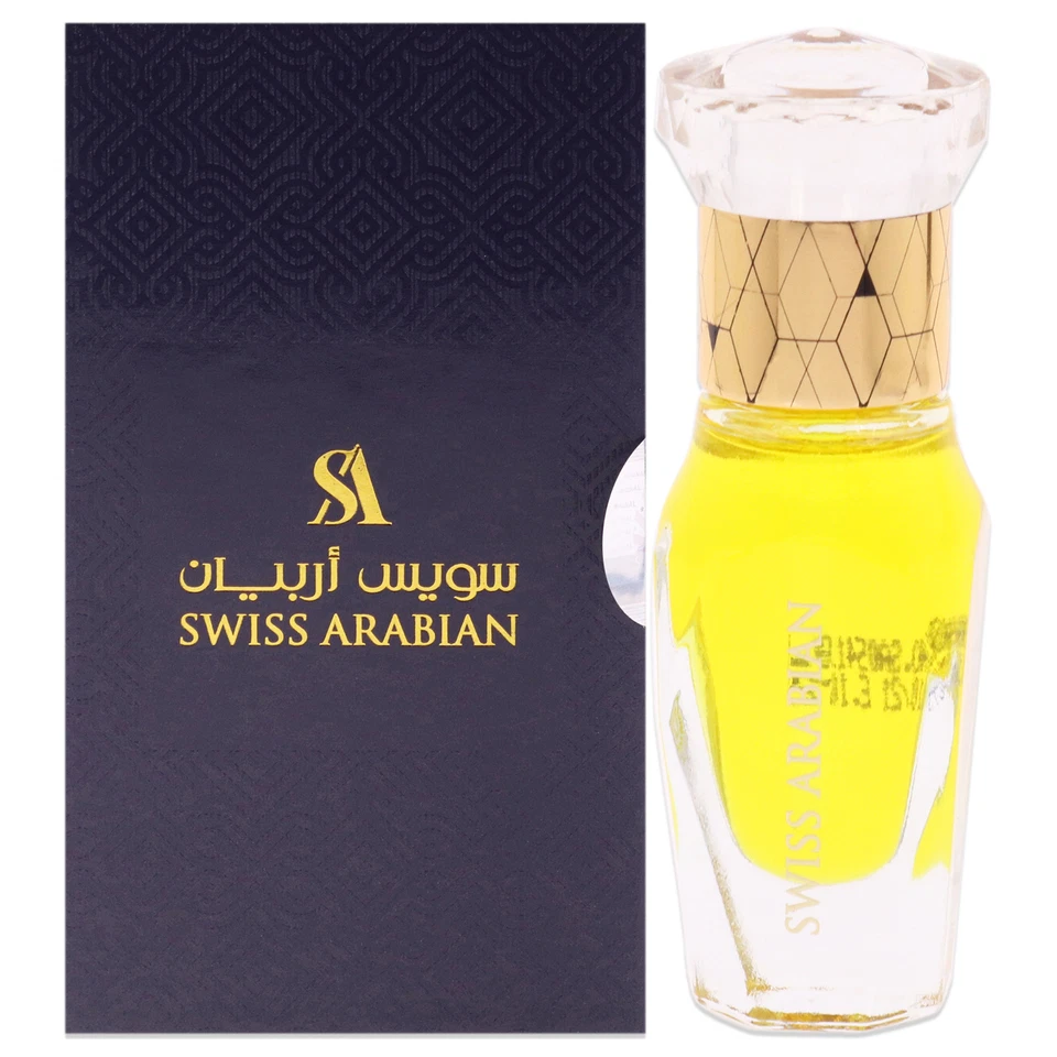 Óleo perfumado Blue Breeze by Swiss Arabian - Fragrância de longa duração - 0,4 oz - Imagem 1 de 1