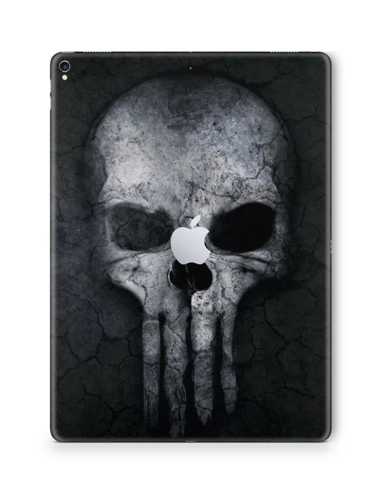 Apple iPad Skin Schutzfolie Aufkleber Design Sticker Folie Skins Hard Skull - Bild 1 von 1