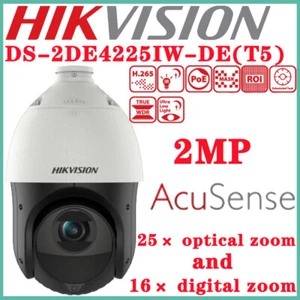 Cámara domo Hikvision DS-2DE4225IW-DE(T5) 2 MP 25X IR Acusense velocidad de red - Imagen 1 de 5
