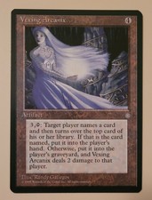 Vexing Arcanix Mtg NM Ice Age Rare x1