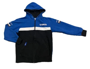 Yamaha Racing Hoodie Sweatshirt Blau Herren S » - Bild 1 von 4