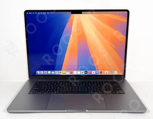 15" Apple MacBook Air - M2 Chip - 8GB RAM 512GB SSD - 2023 - Gray - Very Good - Afbeelding 1 van 8