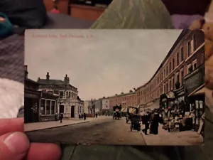 LORDSHIP LANE, EAST DULWICH S.E.LONDON VINTAGE COLOURED POSTCARD. - Foto 1 di 3