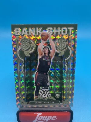 Jaime Jaquez Jr. 2023-24 Panini Mosaic Bank Shot Mosaic Prizm RC #11 Miami Heat - Image 1 of 3