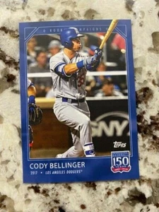 TOPPS 150 AÑOS de CAMPAÑAS DE NOVATO BÉISBOL ESQUIVA CARDGERS CODY BELLINGER #84 - Imagen 1 de 1