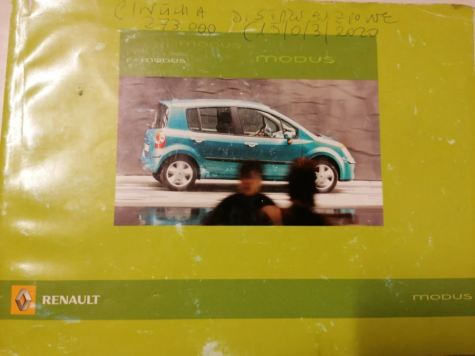 Renault Modus 2006 libretto istruzioni manuale uso e manutenzione - Immagine 1 di 1