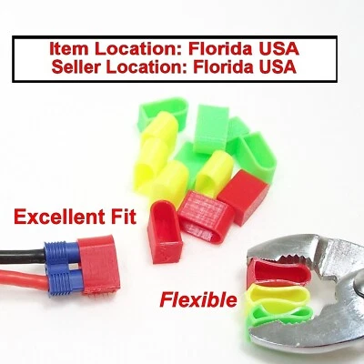 EC5 RC Battery Connector Cap Cover Charge Status Indicator Charged Dead Storage - Image 1 of 2