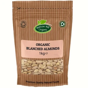 Organic Blanched Almonds by Hatton Hill - Picture 1 of 7