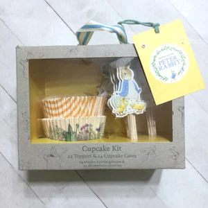 Peter Rabbit Cupcake Liner Topper Ostern Backbecher Beatrix Potter Meri Meri - Bild 1 von 8