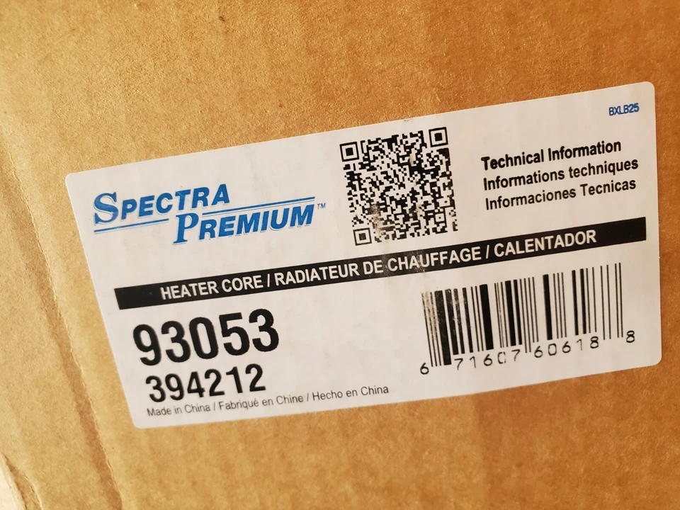 Núcleo calentador de climatización Spectra Premium para Pontiac Bonneville 2000-2005 Foto 1 de 4