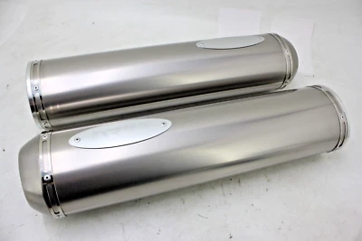 1999-2007 SUZUKI HAYABUSA GSX1300R TITANIUM PERFORMANCE RACE MUFFLERS HAMAGUCHI - Image 1 of 4