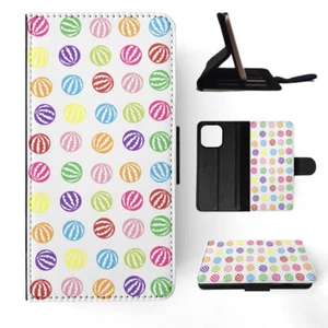 FLIP CASE FOR APPLE IPHONE|RAINBOW WATERMELON PATTERN #1 - Imagen 1 de 193