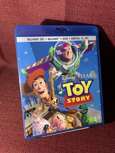 TOY STORY 3D-Blu + Blu-Ray + DVD + DigiDisc No Code Disney Pixar 4-Discs CLEAN - Imagen 1 de 6