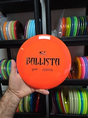 Latitude 64 Ballista Gold Line Orange 173g Disc Golf Driver Trilogy Discs - Image 1 of 4