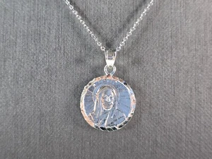 Sterling Silver Religious Muslim Islam Imam Ali Pendant Necklace 5.0g E7197 - Picture 1 of 4