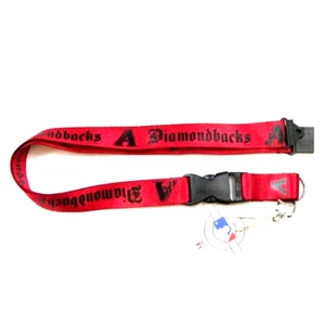 Arizona Diamondbacks Lanyard Keychain Old English Font Design MLB Licensed New - Picture 1 of 3
